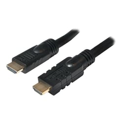 Video kabelis Logilink HDMI - HDMI 1.4, ar Ethernet, 20m, melns