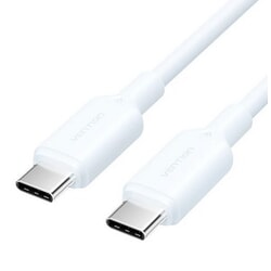 USB kabelis Vention USB-C - USB-C, 2.0, PD 60W, 2m, zils