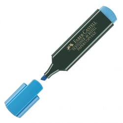 Marķieris teksta, 1.2-5 mm, zils, slīps, Faber Castell