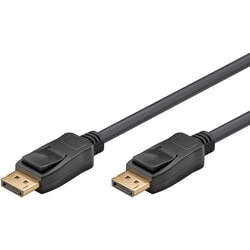 Video kabelis Goobay DisplayPort - DisplayPort 1.4, 2m, melns